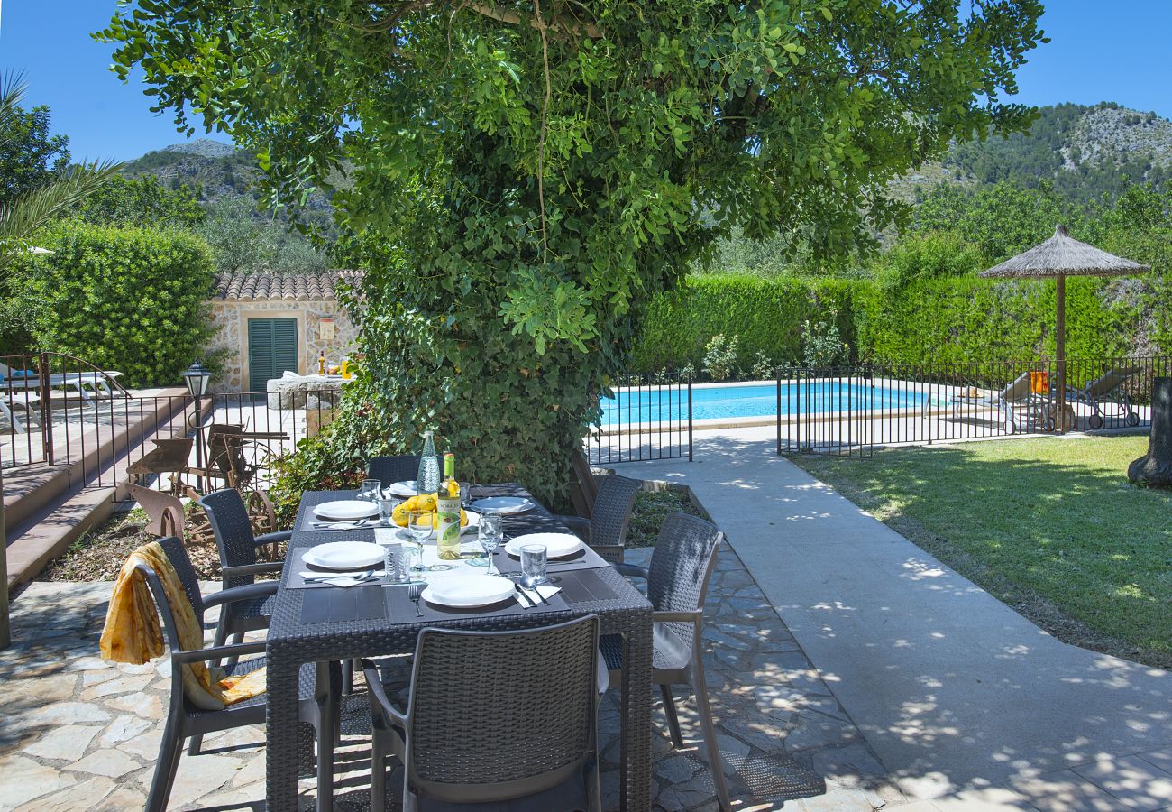 Villa in Pollensa - FINCA PAU - BERGBLICK UND NATUR