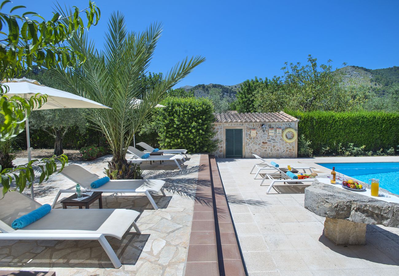 Villa in Pollensa - FINCA PAU - BERGBLICK UND NATUR