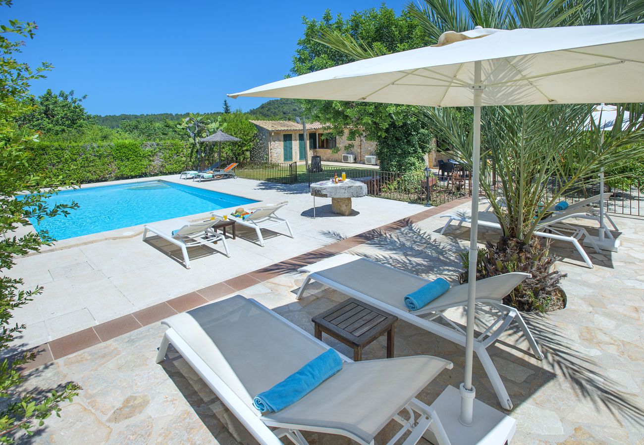 Villa in Pollensa - FINCA PAU - BERGBLICK UND NATUR