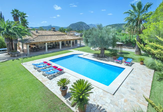 Villa in Pollensa - FINCA CAN POU - LUXUSURLAUB IN KÖNIGLICHEN GÄRTEN