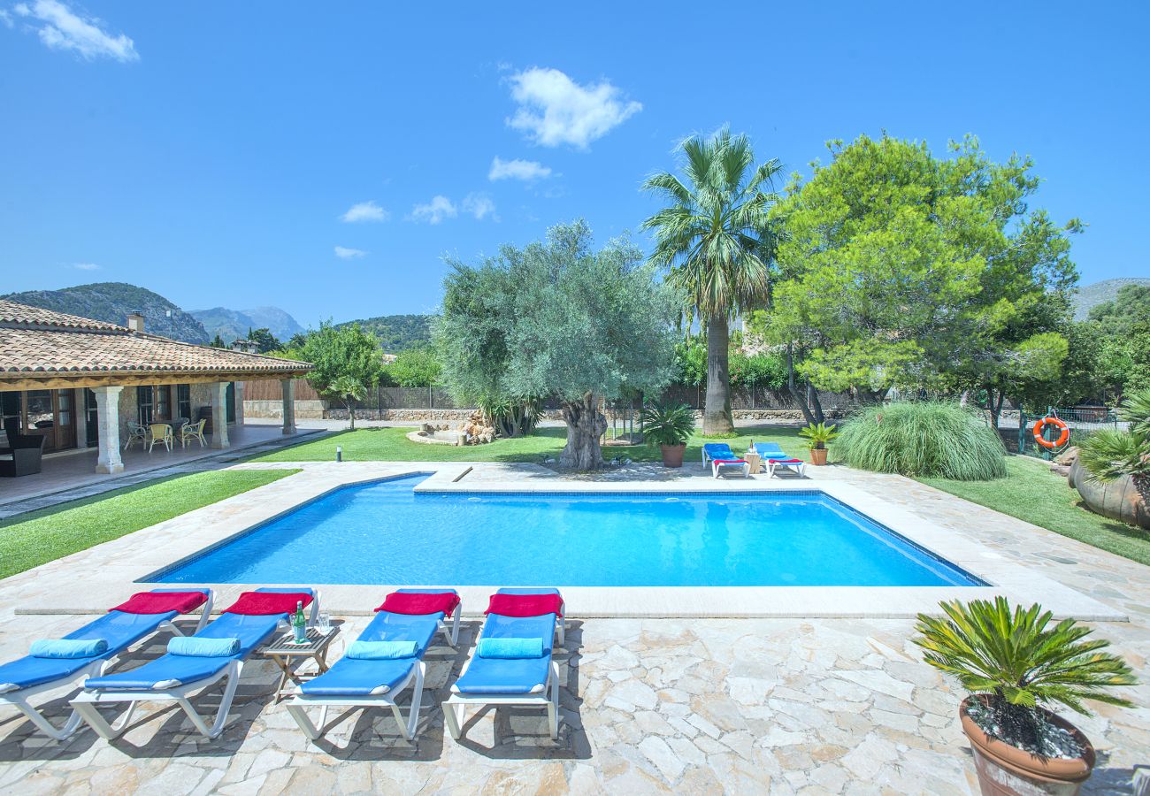 Villa in Pollensa - FINCA CAN POU - LUXUSURLAUB IN KÖNIGLICHEN GÄRTEN