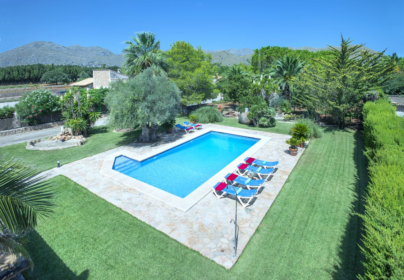 Villa in Pollensa - FINCA CAN POU - LUXUSURLAUB IN KÖNIGLICHEN GÄRTEN