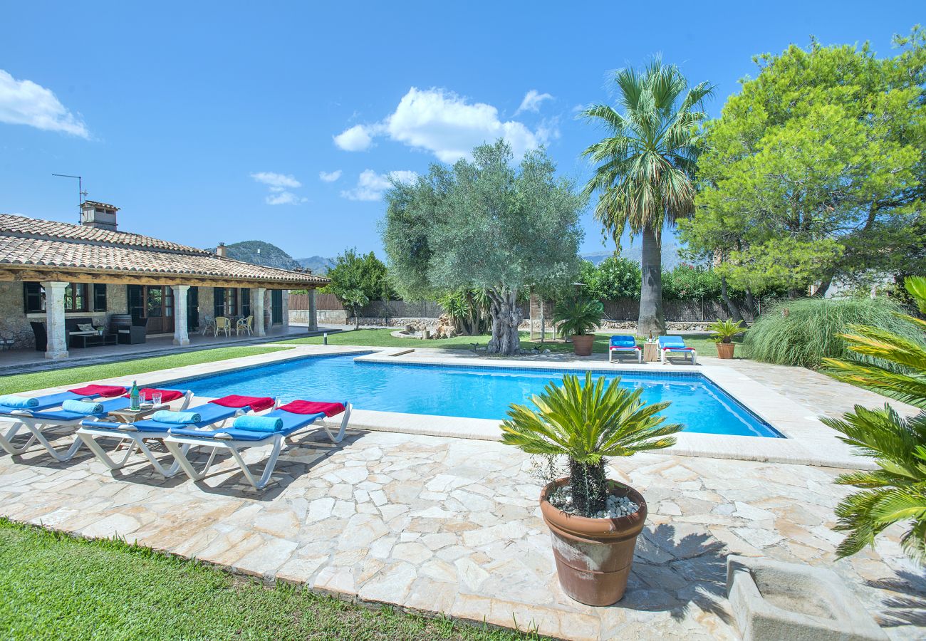 Villa in Pollensa - FINCA CAN POU - LUXUSURLAUB IN KÖNIGLICHEN GÄRTEN