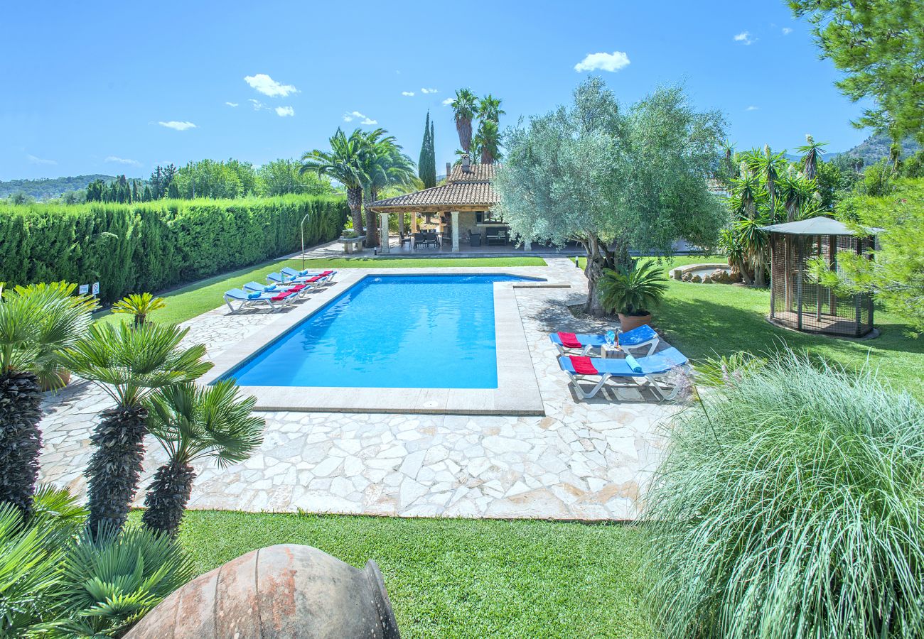 Villa in Pollensa - FINCA CAN POU - LUXUSURLAUB IN KÖNIGLICHEN GÄRTEN