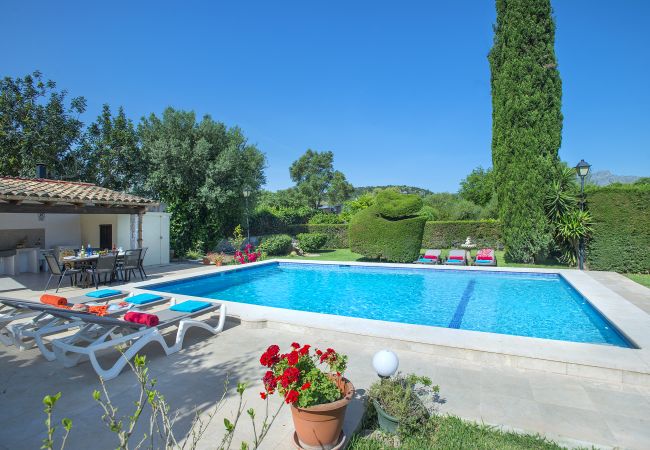 Villa in Pollensa - FINCA EL CREVER - FAMILIE UND FREUNDE Villa in Pollensa - FINCA EL CREVER - FAMILIE UND FREUNDE