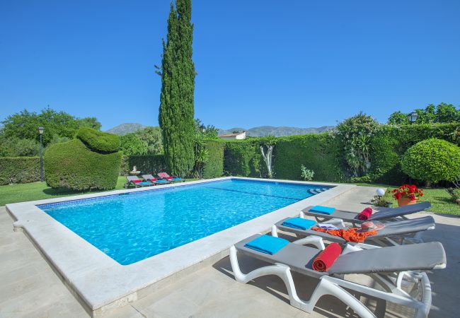 Villa in Pollensa - FINCA EL CREVER - FAMILIE UND FREUNDE Villa in Pollensa - FINCA EL CREVER - FAMILIE UND FREUNDE