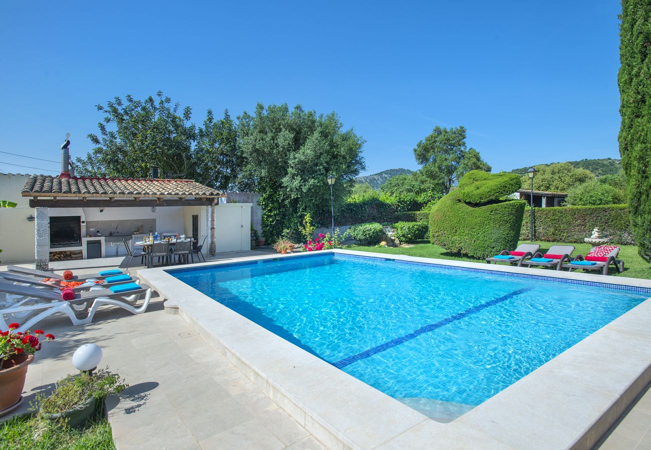 Villa in Pollensa - FINCA EL CREVER - FAMILIE UND FREUNDE