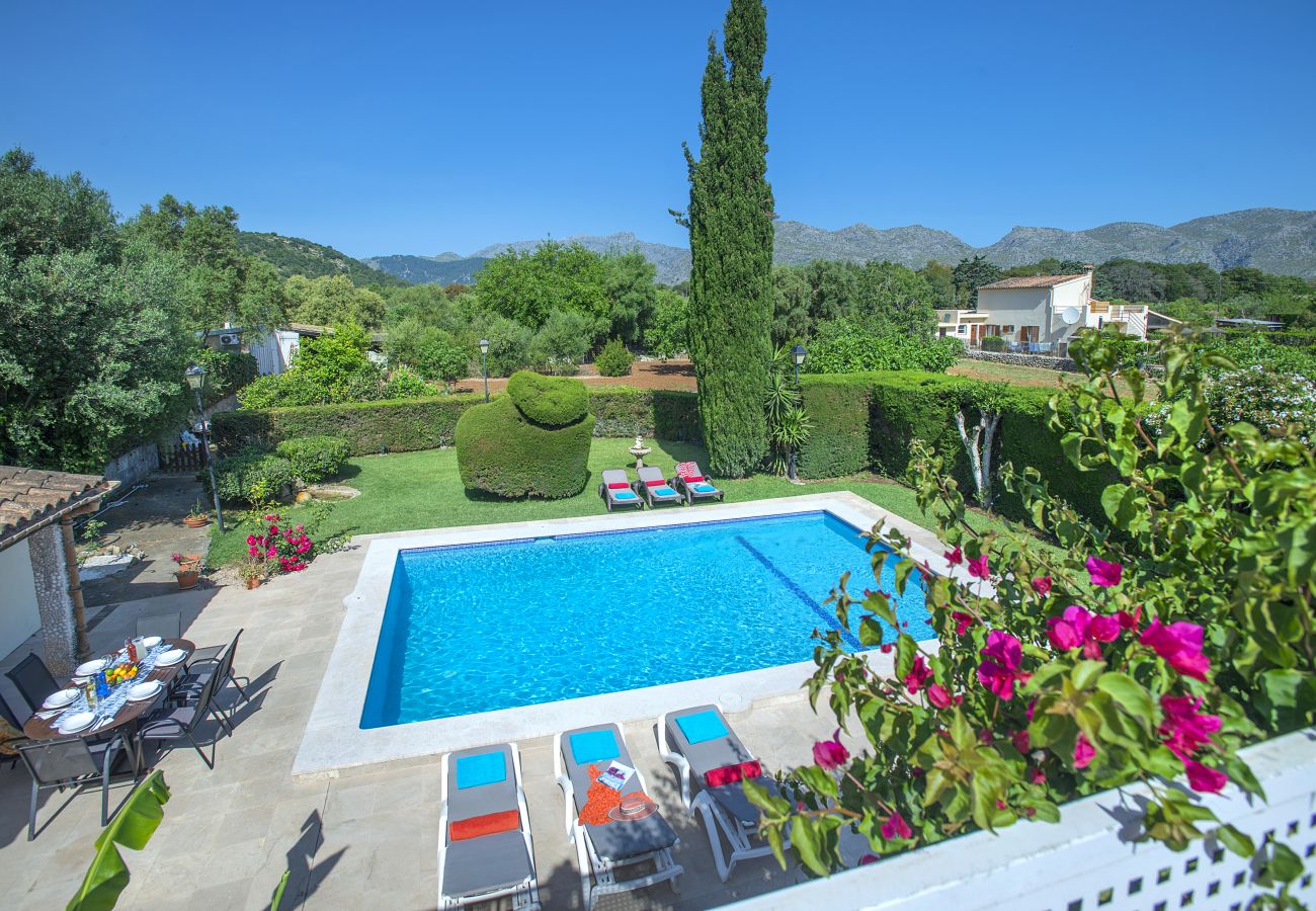 Villa in Pollensa - FINCA EL CREVER - FAMILIE UND FREUNDE