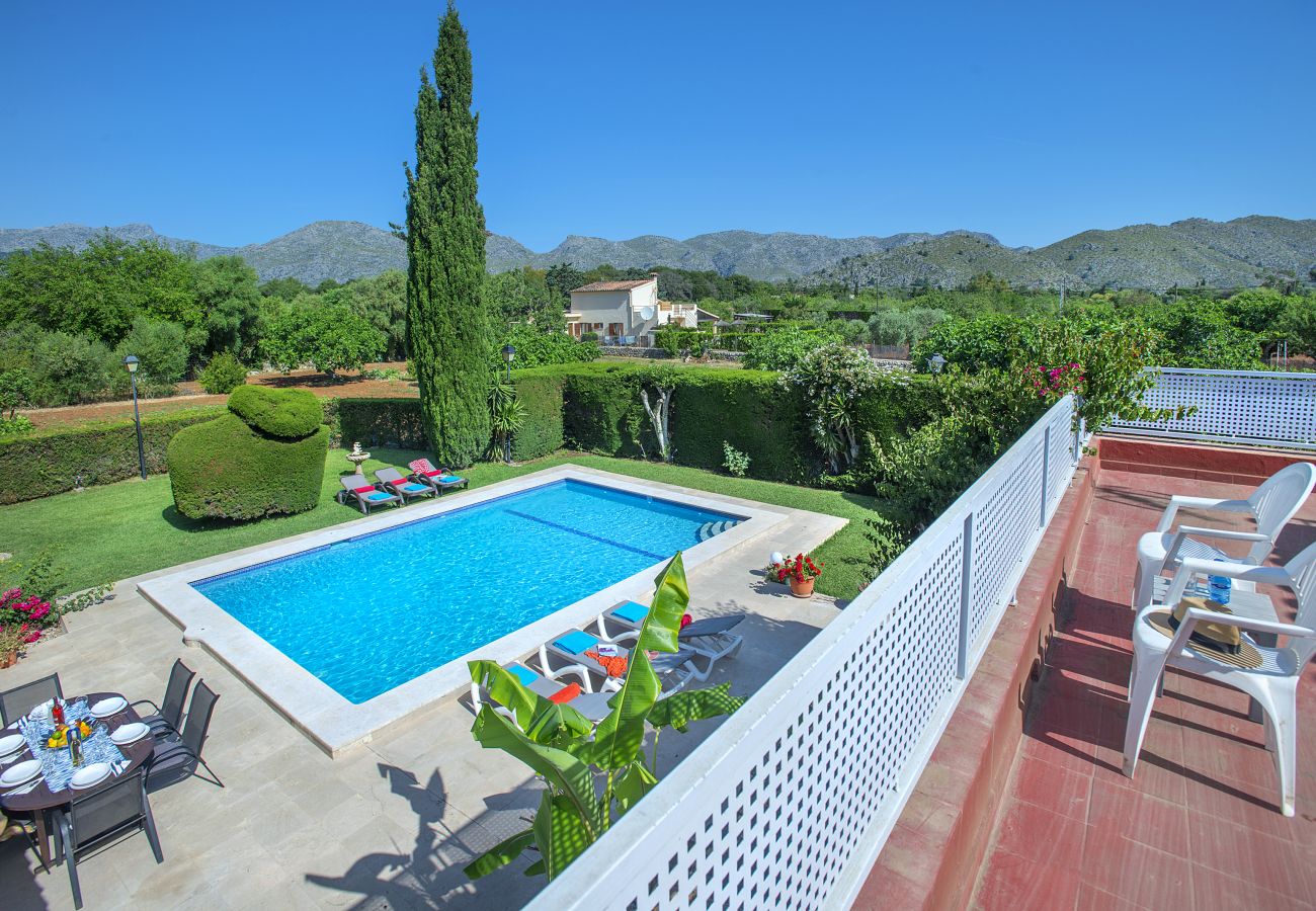 Villa in Pollensa - FINCA EL CREVER - FAMILIE UND FREUNDE