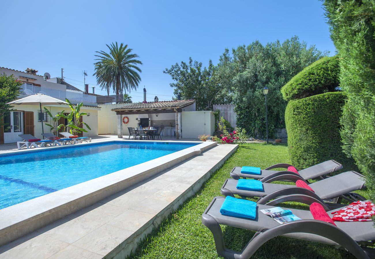 Villa in Pollensa - FINCA EL CREVER - FAMILIE UND FREUNDE