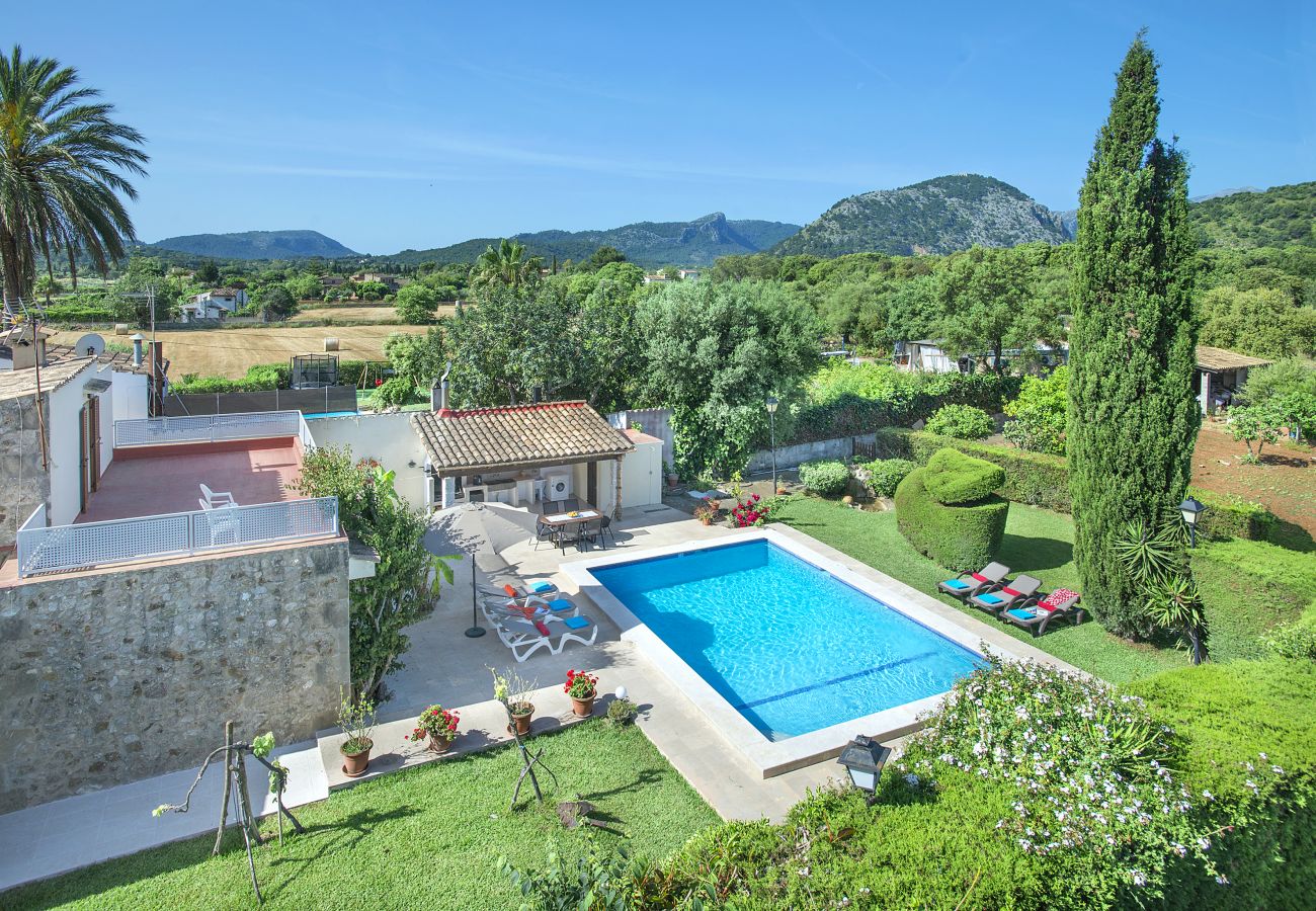 Villa in Pollensa - FINCA EL CREVER - FAMILIE UND FREUNDE