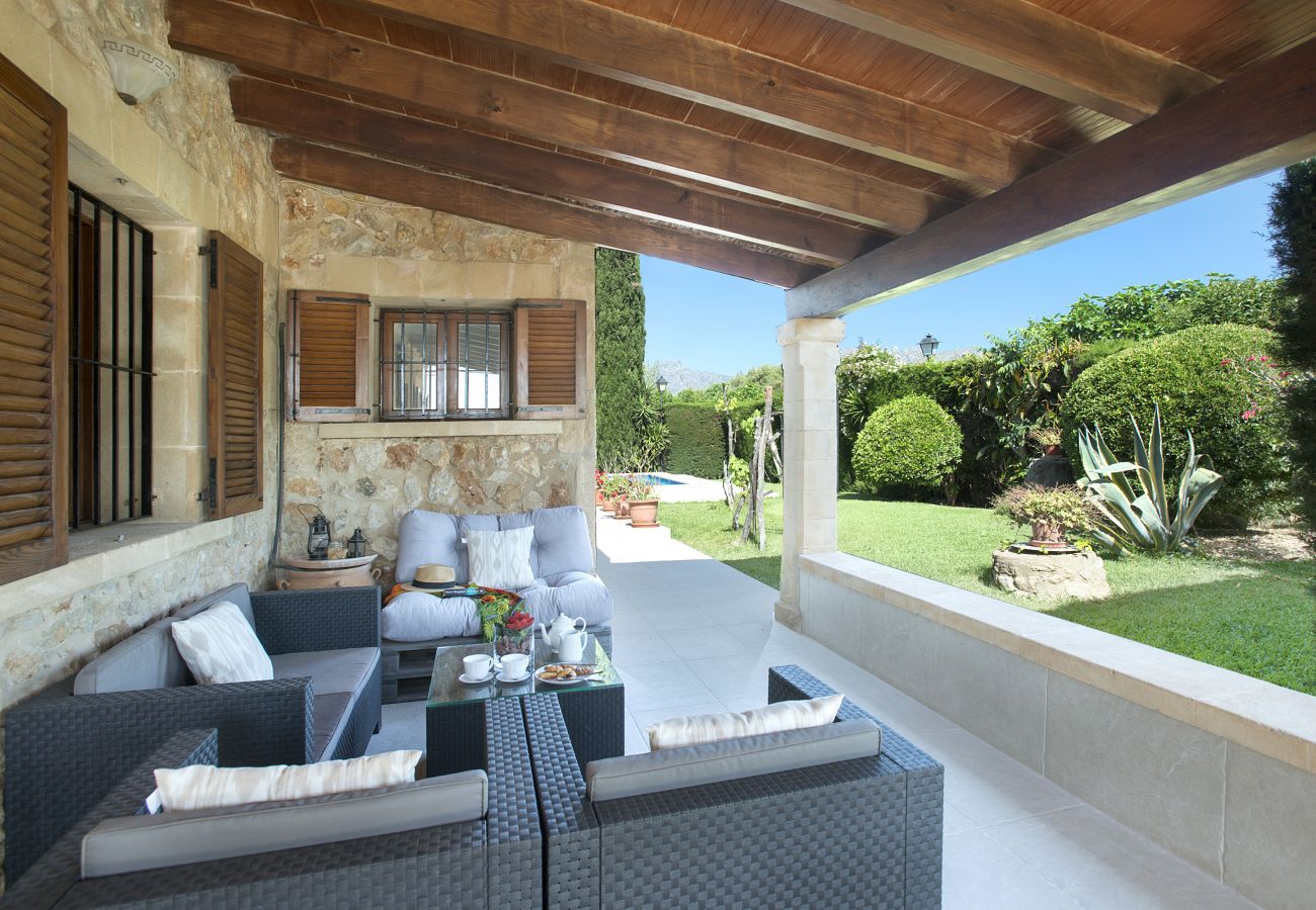 Villa in Pollensa - FINCA EL CREVER - FAMILIE UND FREUNDE