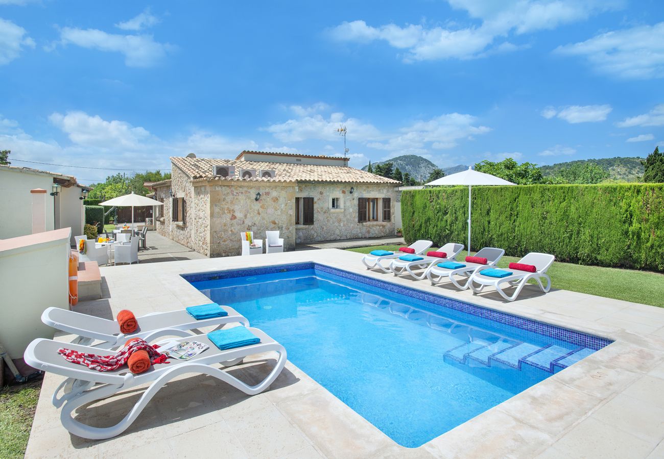 Villa in Pollensa - FINCA TOFOL - IDEAL FÜR FAMILIE UND FREUNDE