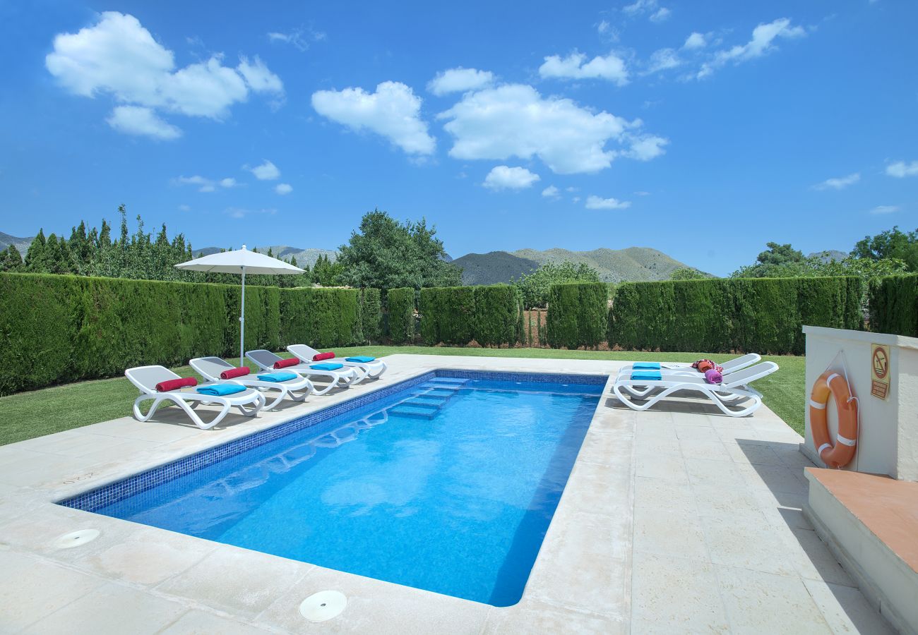 Villa in Pollensa - FINCA TOFOL - IDEAL FÜR FAMILIE UND FREUNDE