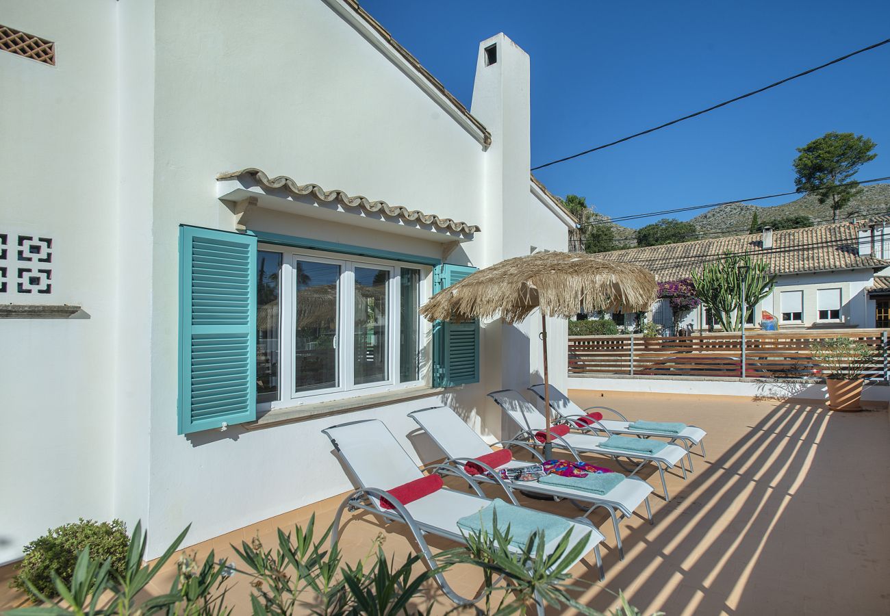 Villa in Cala Sant Vicenç - FINCA MAGDALENA - 5 MIN ZU FUSS ZUM STRAND