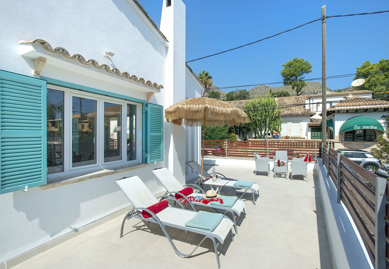 Villa in Cala Sant Vicenç - FINCA BEACH HOUSE MAGDALENA - 5 MIN ZU FUSS ZUM STRAND