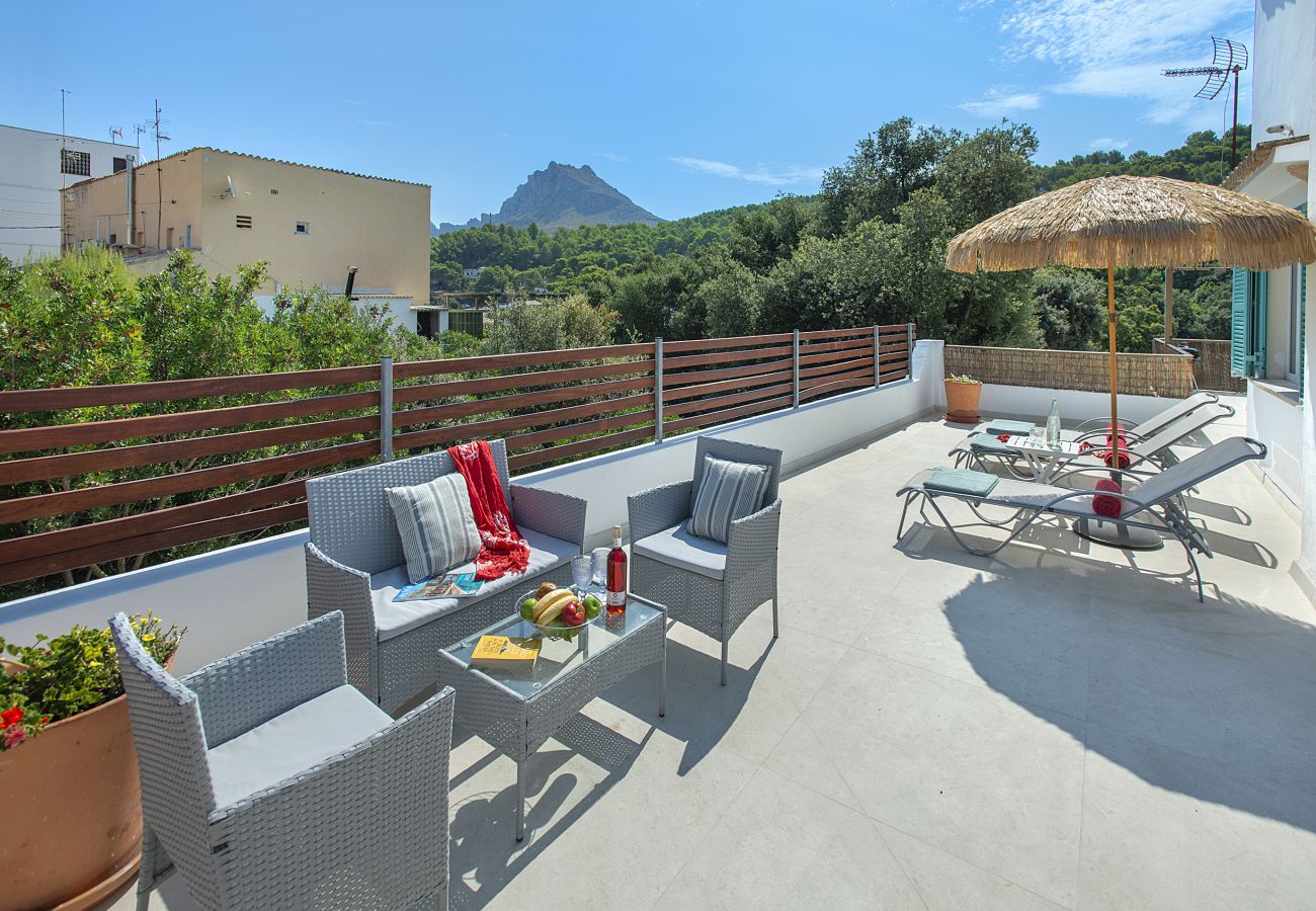 Villa in Cala Sant Vicenç - FINCA BEACH HOUSE MAGDALENA - 5 MIN ZU FUSS ZUM STRAND