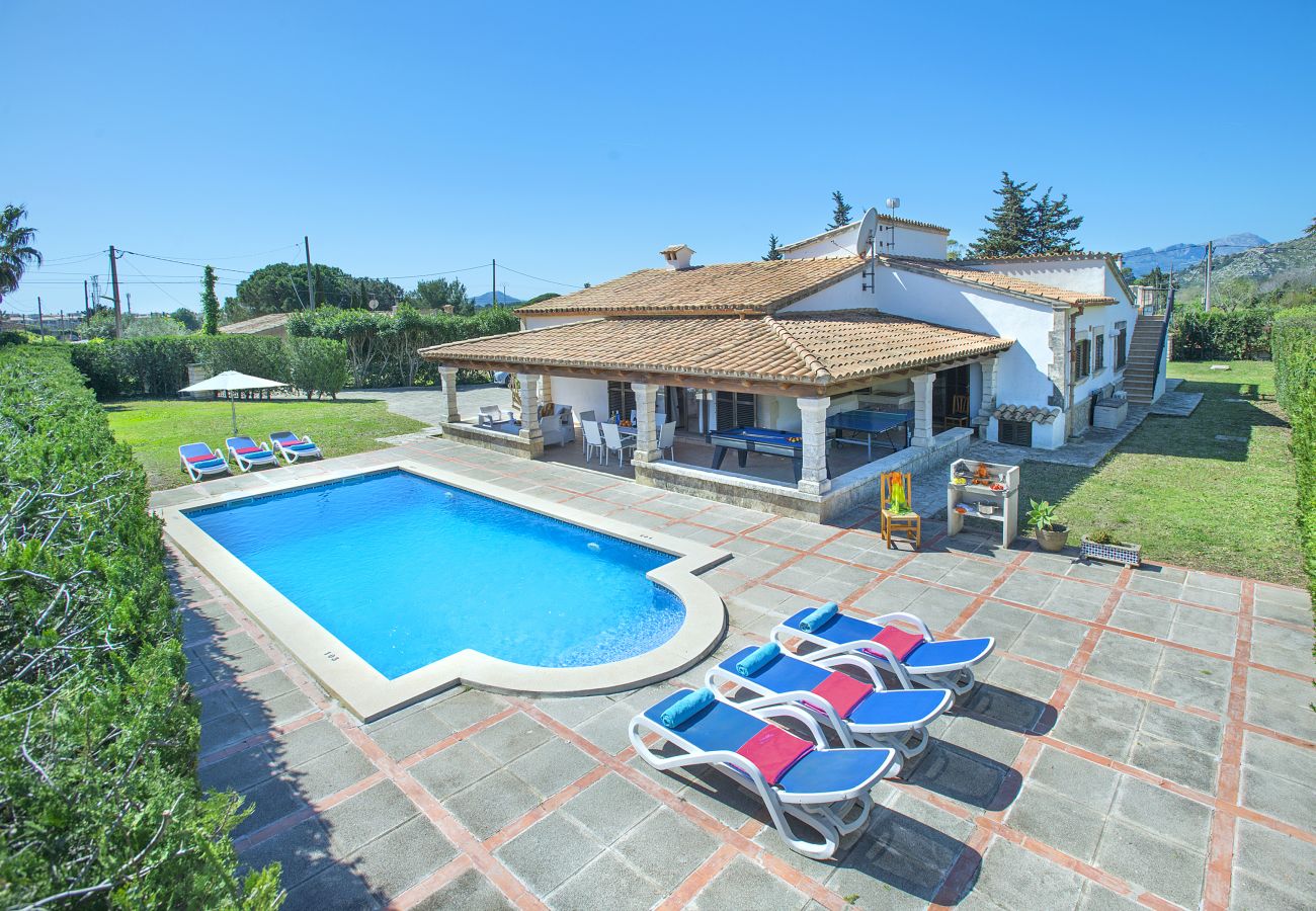 Villa in Puerto Pollensa - FINCA PESO - 15 MIN ZU FUSS ZUM STRAND