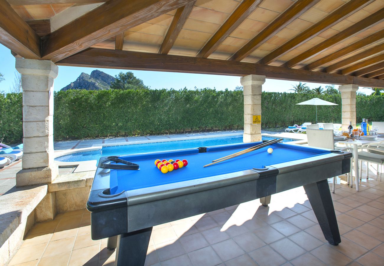Villa in Puerto Pollensa - FINCA PESO - 15 MIN ZU FUSS ZUM STRAND
