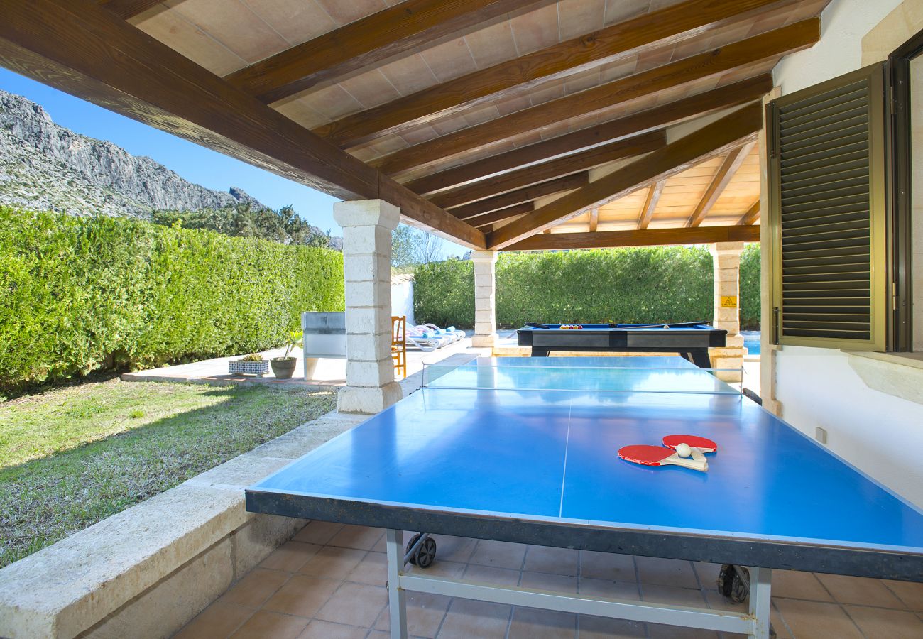 Villa in Puerto Pollensa - FINCA PESO - 15 MIN ZU FUSS ZUM STRAND