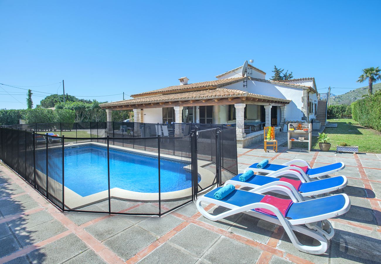 Villa in Puerto Pollensa - FINCA PESO - 15 MIN ZU FUSS ZUM STRAND