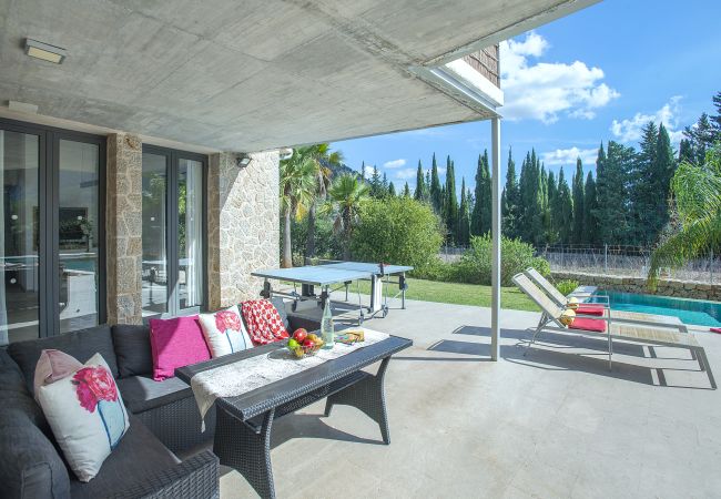 Villa in Pollensa - FINCA TEREU - LUXUSRÜCKZUG MIT BERGBLICK Villa in Pollensa - FINCA TEREU - LUXUSRÜCKZUG MIT BERGBLICK
