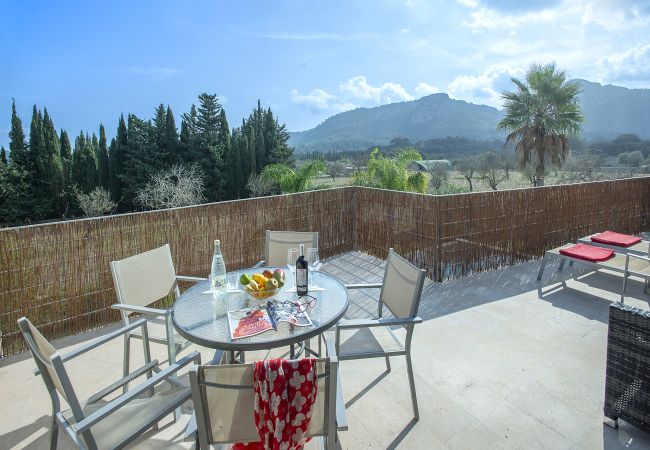 Villa in Pollensa - FINCA TEREU - LUXUSRÜCKZUG MIT BERGBLICK Villa in Pollensa - FINCA TEREU - LUXUSRÜCKZUG MIT BERGBLICK