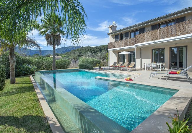 Villa in Pollensa - FINCA TEREU - LUXUSRÜCKZUG MIT BERGBLICK Villa in Pollensa - FINCA TEREU - LUXUSRÜCKZUG MIT BERGBLICK