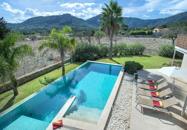 Villa in Pollensa - FINCA TEREU - LUXUSRÜCKZUG MIT BERGBLICK Villa in Pollensa - FINCA TEREU - LUXUSRÜCKZUG MIT BERGBLICK