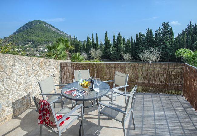 Villa in Pollensa - FINCA TEREU - LUXUSRÜCKZUG MIT BERGBLICK Villa in Pollensa - FINCA TEREU - LUXUSRÜCKZUG MIT BERGBLICK