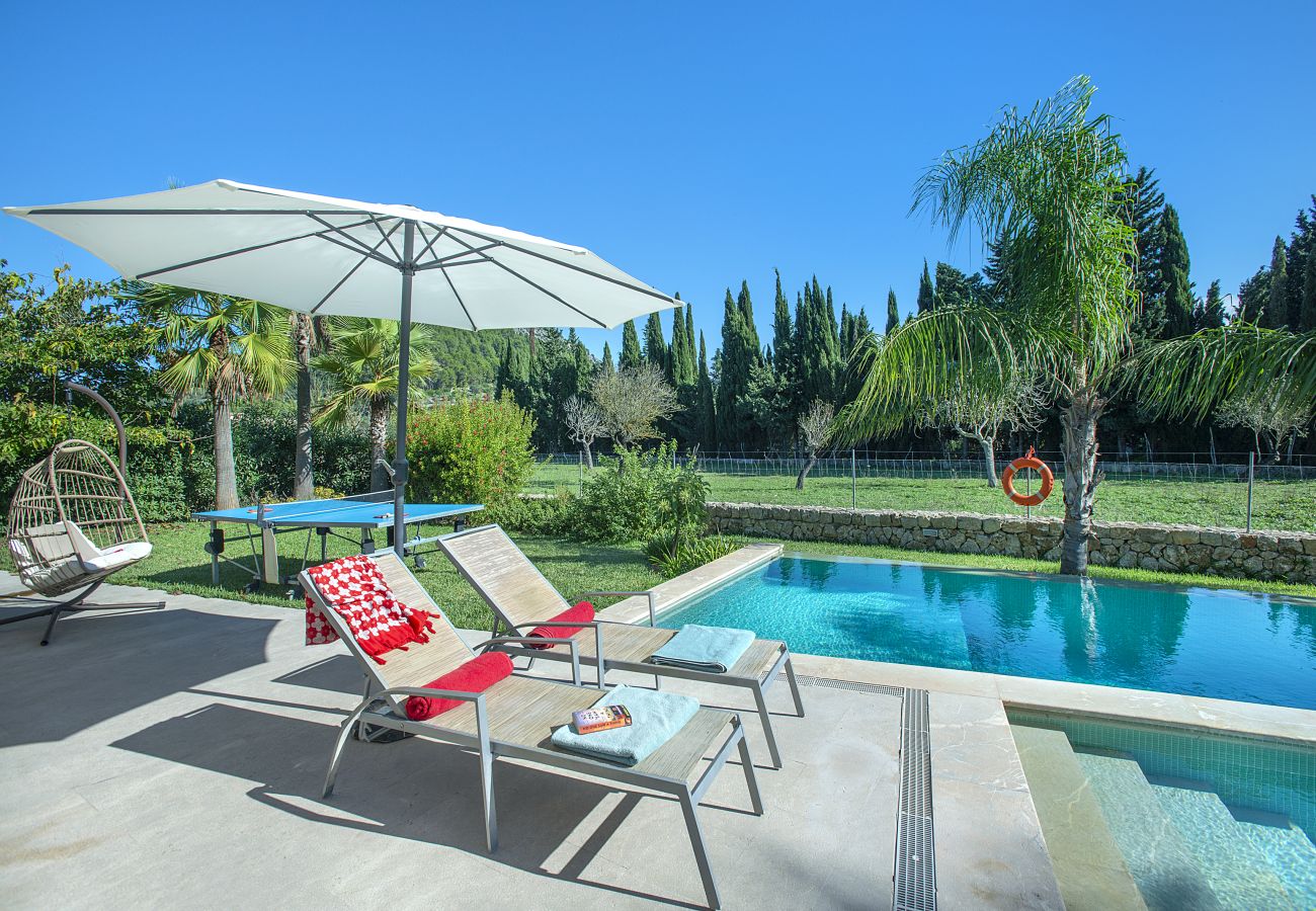 Villa in Pollensa - FINCA TEREU - LUXUSRÜCKZUG MIT BERGBLICK