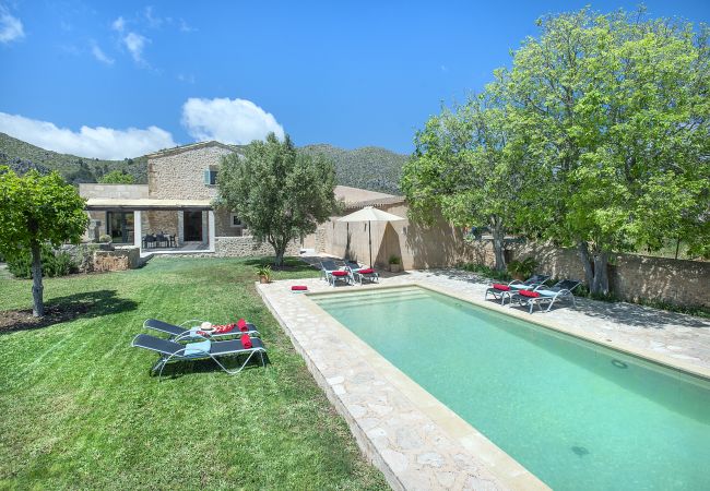 Villa in Pollensa - FINCA VINYA FRARES - LUXUS URLAUB Villa in Pollensa - FINCA VINYA FRARES - LUXUS URLAUB