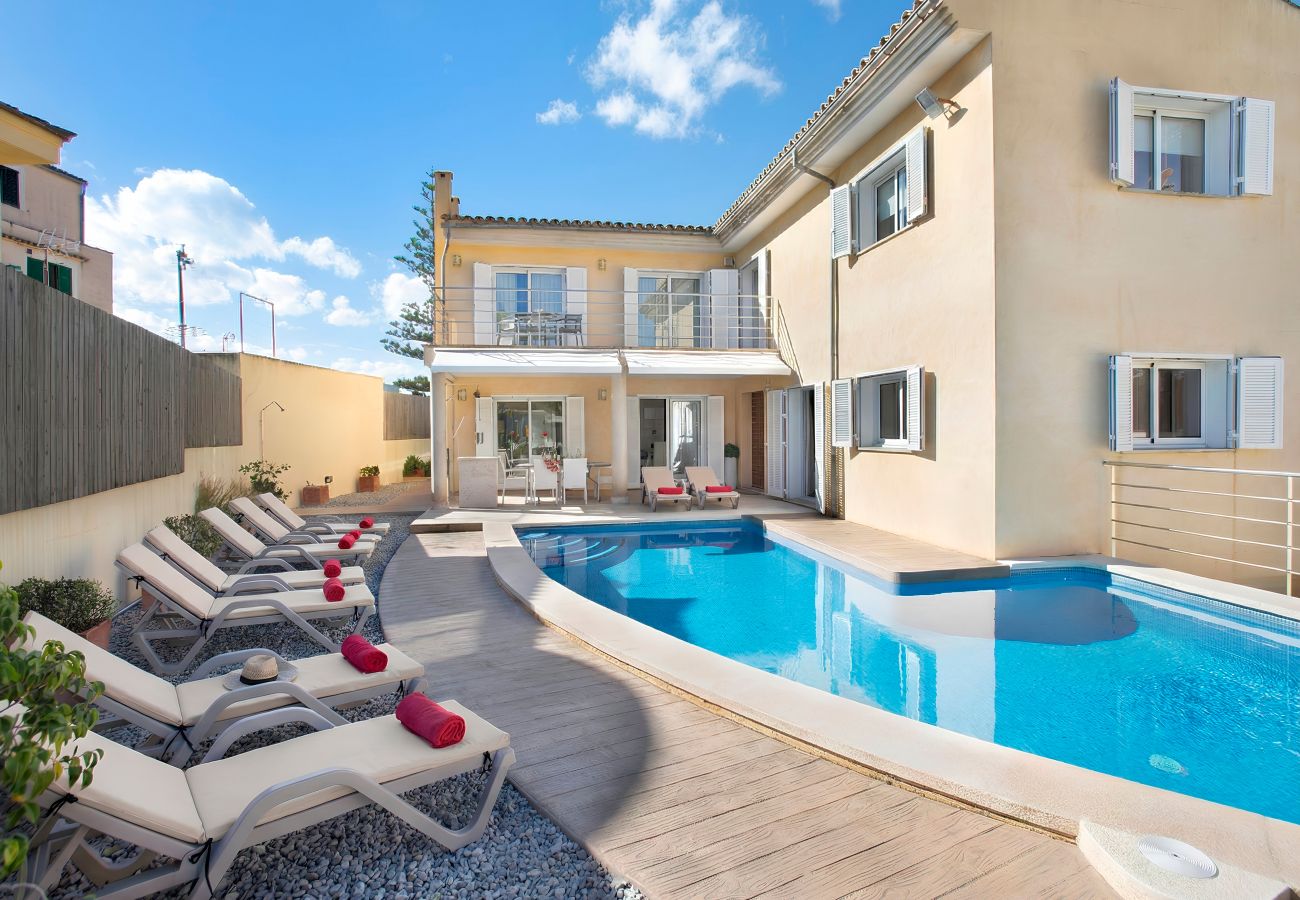 Villa in Alcudia - CHALET CAN GAYA - 5 MINUTEN ZU FUSS VOM STRAND ENTFERNT