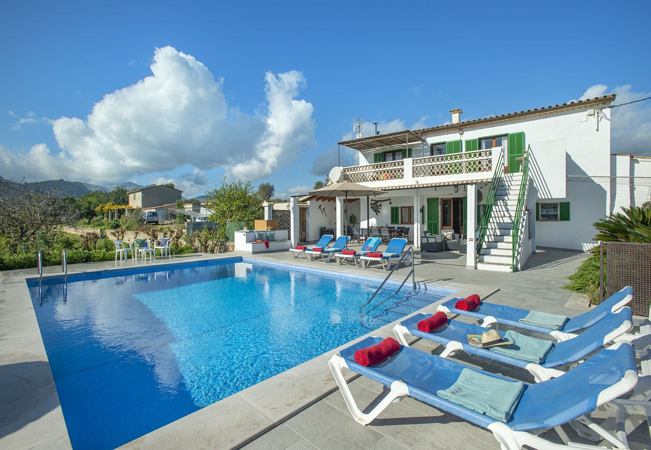 Villa in Pollensa - CHALET MARINETA - FAMILIE UND FREUNDE