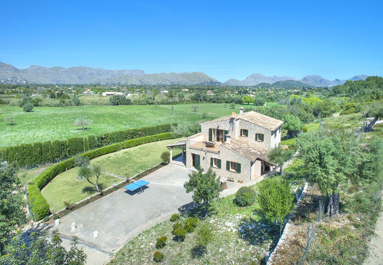 Villa en Pollensa -  CHALET SIQUIER - RETIRO DE LUJO CON VISTAS A LA MONTAÑA