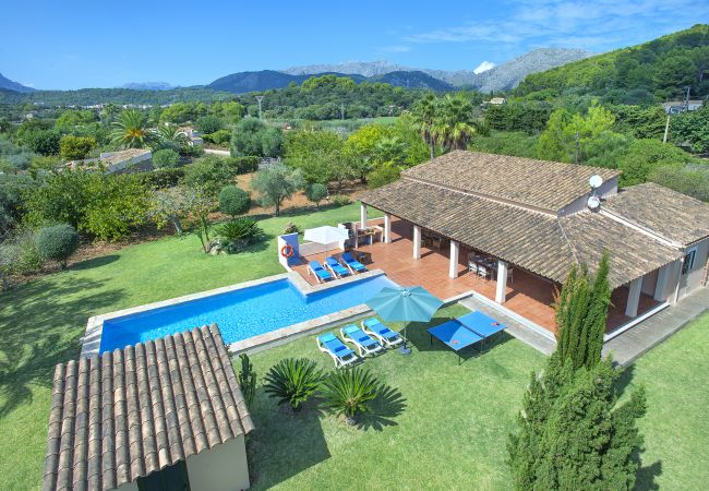 Villa en Pollensa - CHALET ROMEU - 10 MIN PASEO AL CASCO ANTIGUO