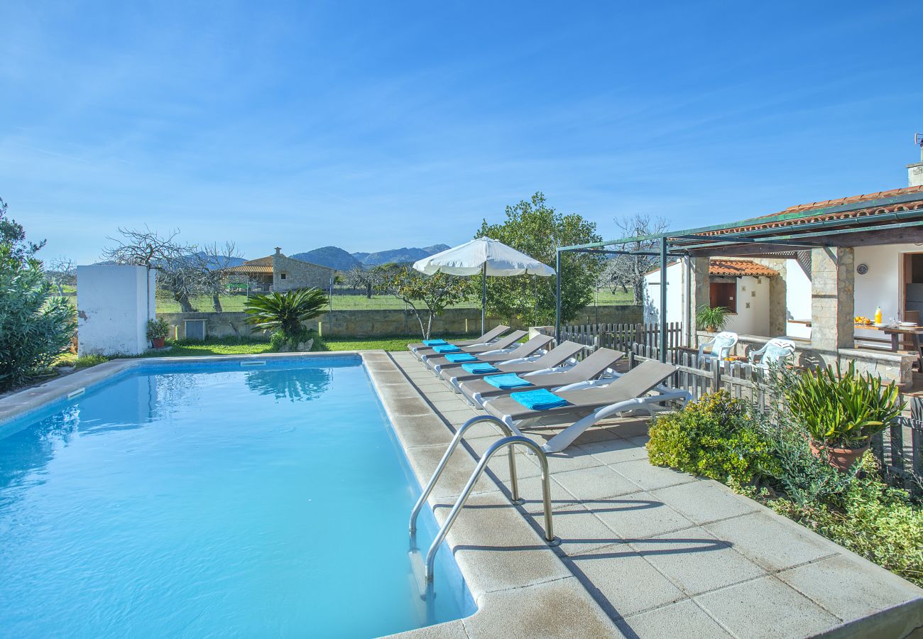 Villa en Puerto Pollensa - CHALET FINQUITA - ESTANCIA RÚSTICA