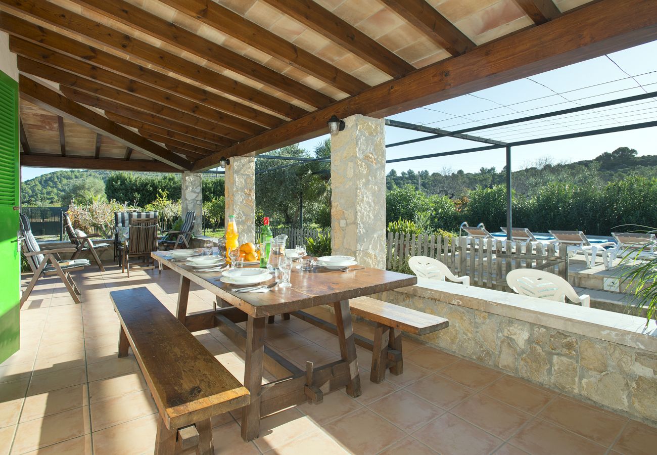 Villa en Puerto Pollensa - CHALET FINQUITA - ESTANCIA RÚSTICA