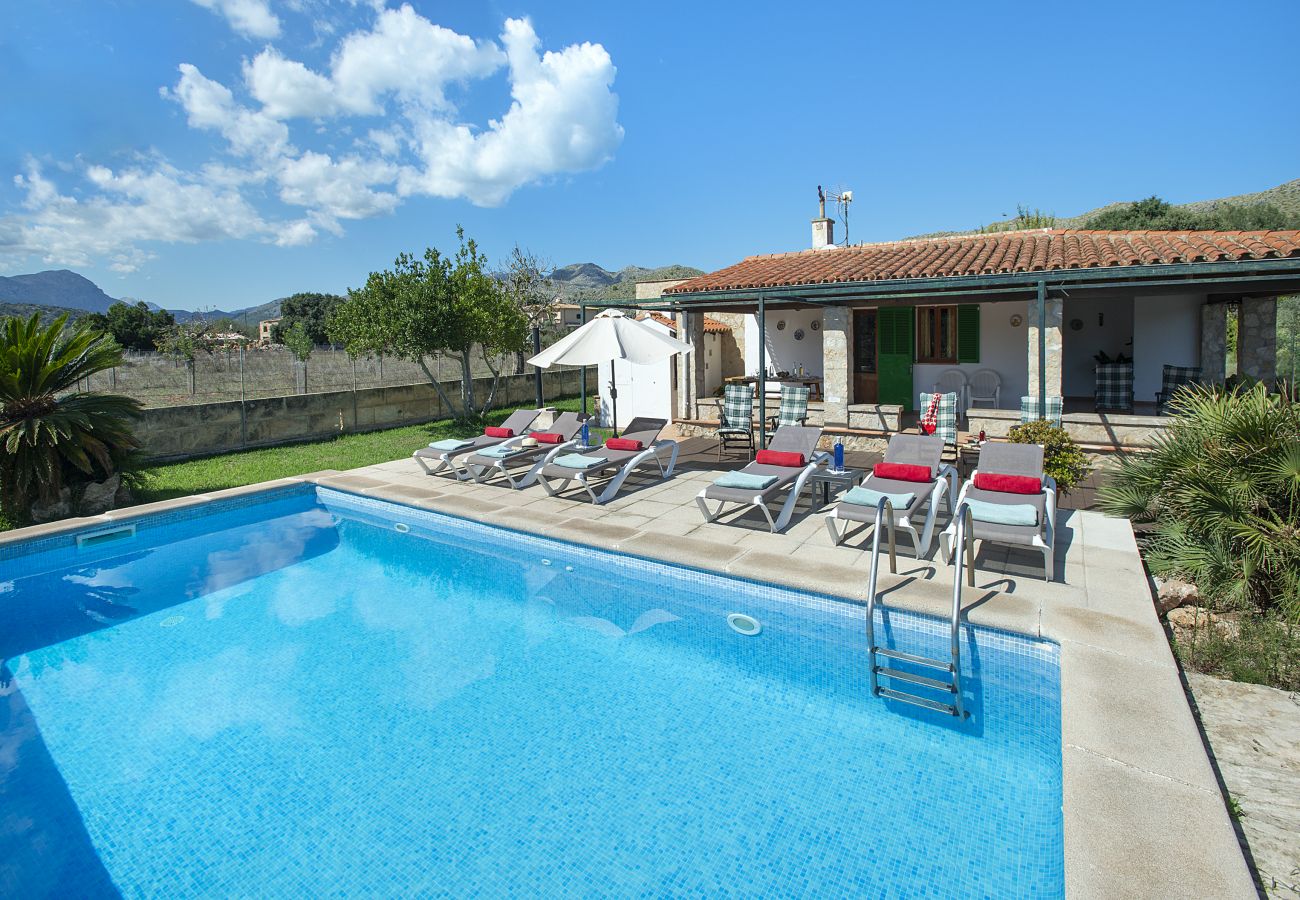 Villa en Puerto Pollensa - CHALET FINQUITA - ESTANCIA RÚSTICA