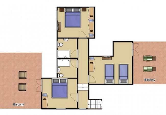 Villa en Puerto Pollensa - CHALET LUCETA - 15 MIN PASEO A LA PLAYA Villa en Puerto Pollensa - CHALET LUCETA - 15 MIN PASEO A LA PLAYA