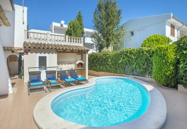 Villa en Puerto Pollensa - CHALET LUCETA - 15 MIN PASEO A LA PLAYA Villa en Puerto Pollensa - CHALET LUCETA - 15 MIN PASEO A LA PLAYA