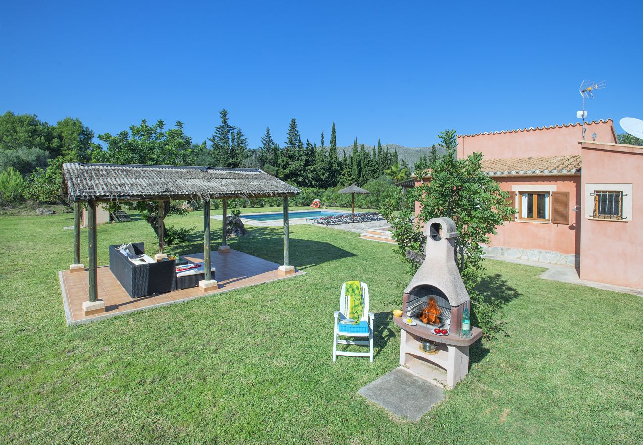 Villa en Puerto Pollensa - CHALET ALEJANDRA - GRAN JARDIN Y PISCINA