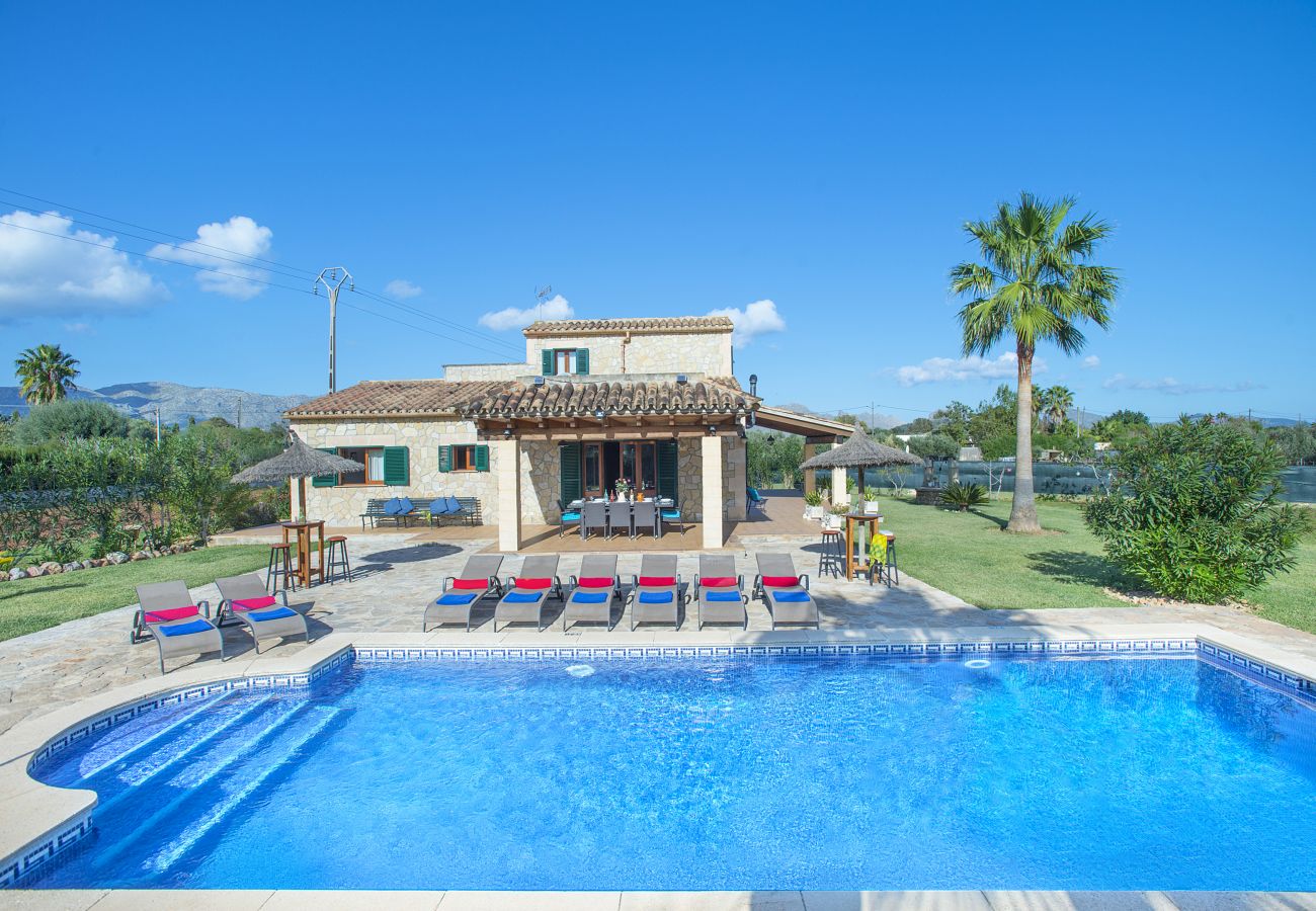 Villa en Pollensa - CHALET TROY - FAMILIA Y AMIGOS