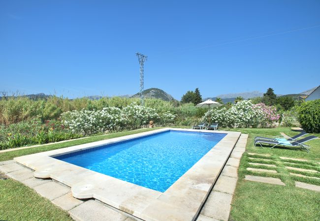 Villa en Pollensa - CHALET PENASO - PISICINA PRIVADA Y JARDÍN CELESTIAL