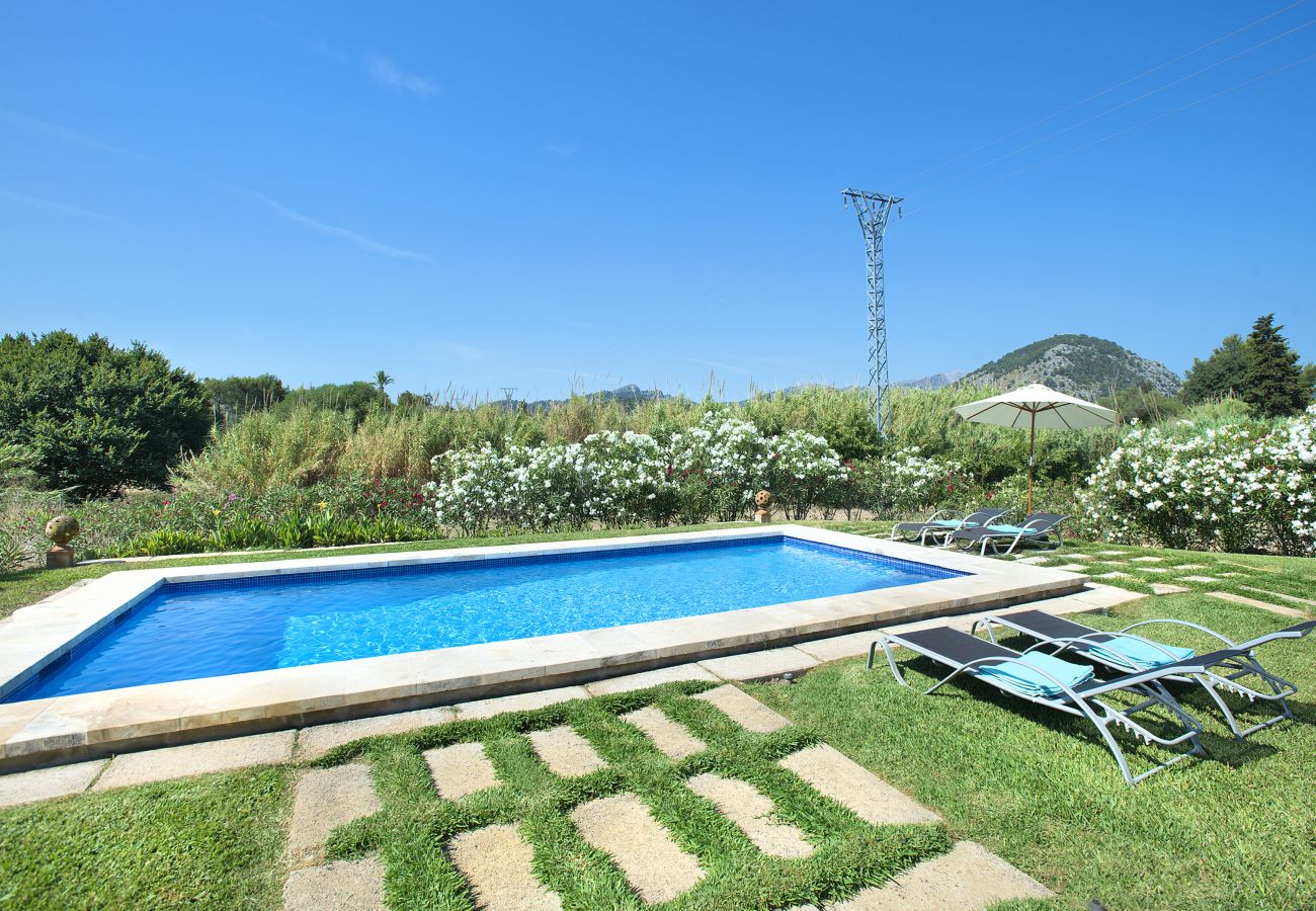 Villa en Pollensa - CHALET PENASO - PISICINA PRIVADA Y JARDÍN CELESTIAL