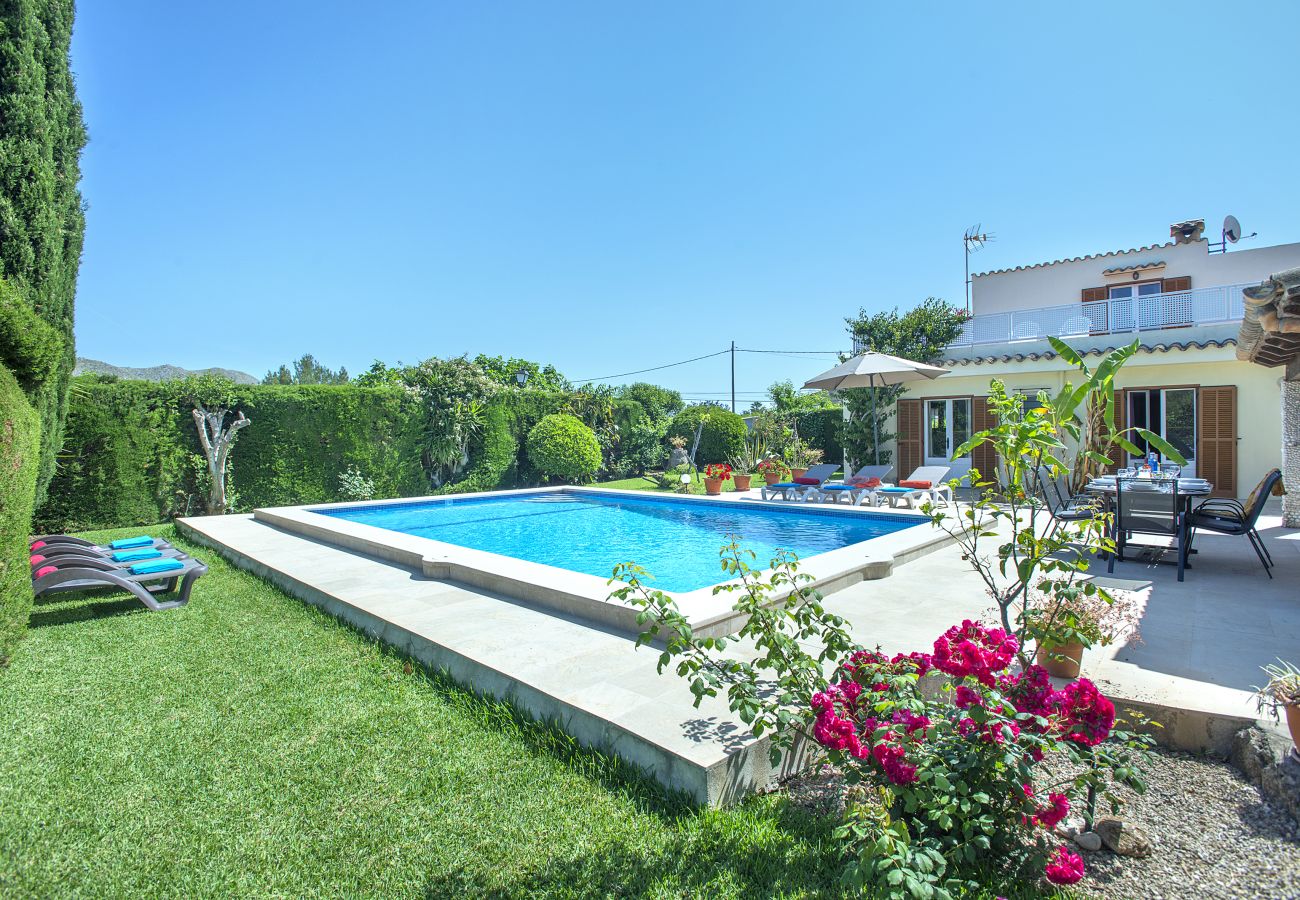 Villa en Pollensa - CHALET EL CREVER - FAMILIA Y AMIGOS