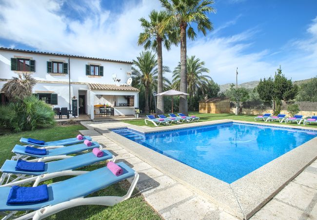 Villa en Pollensa - CHALET ROSA GRAN - FAMILIAS Y AMIGOS