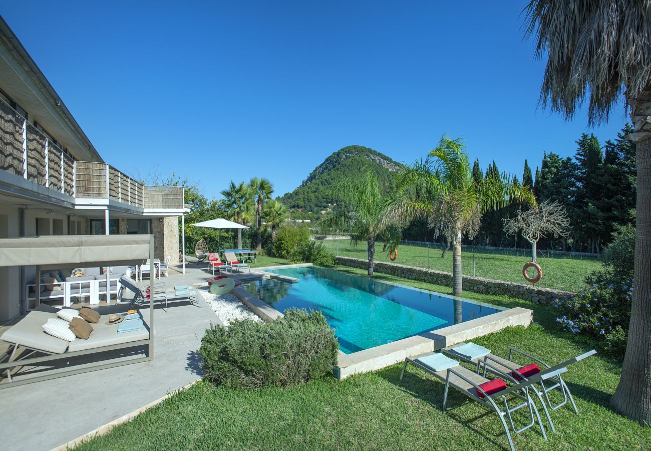 Villa en Pollensa - CHALET TEREU - RETIRO DE LUJO CON VISTAS A LA MONTAÑA
