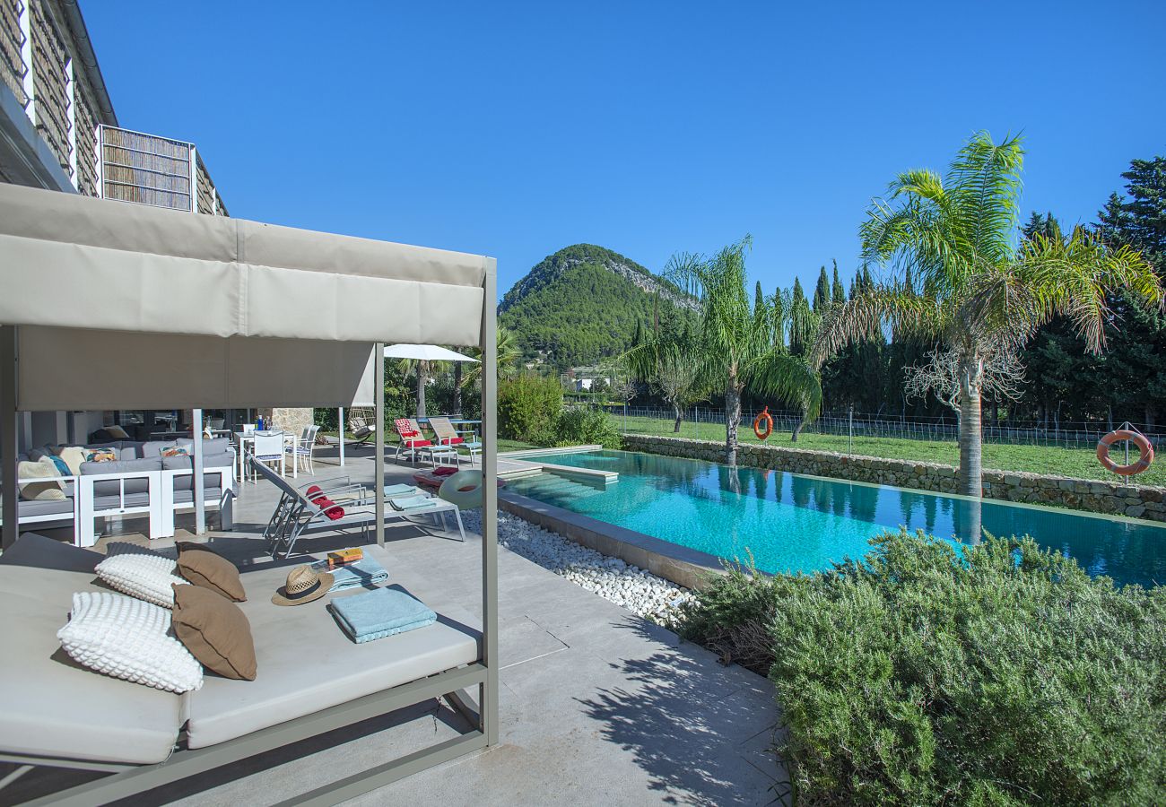 Villa en Pollensa - CHALET TEREU - RETIRO DE LUJO CON VISTAS A LA MONTAÑA