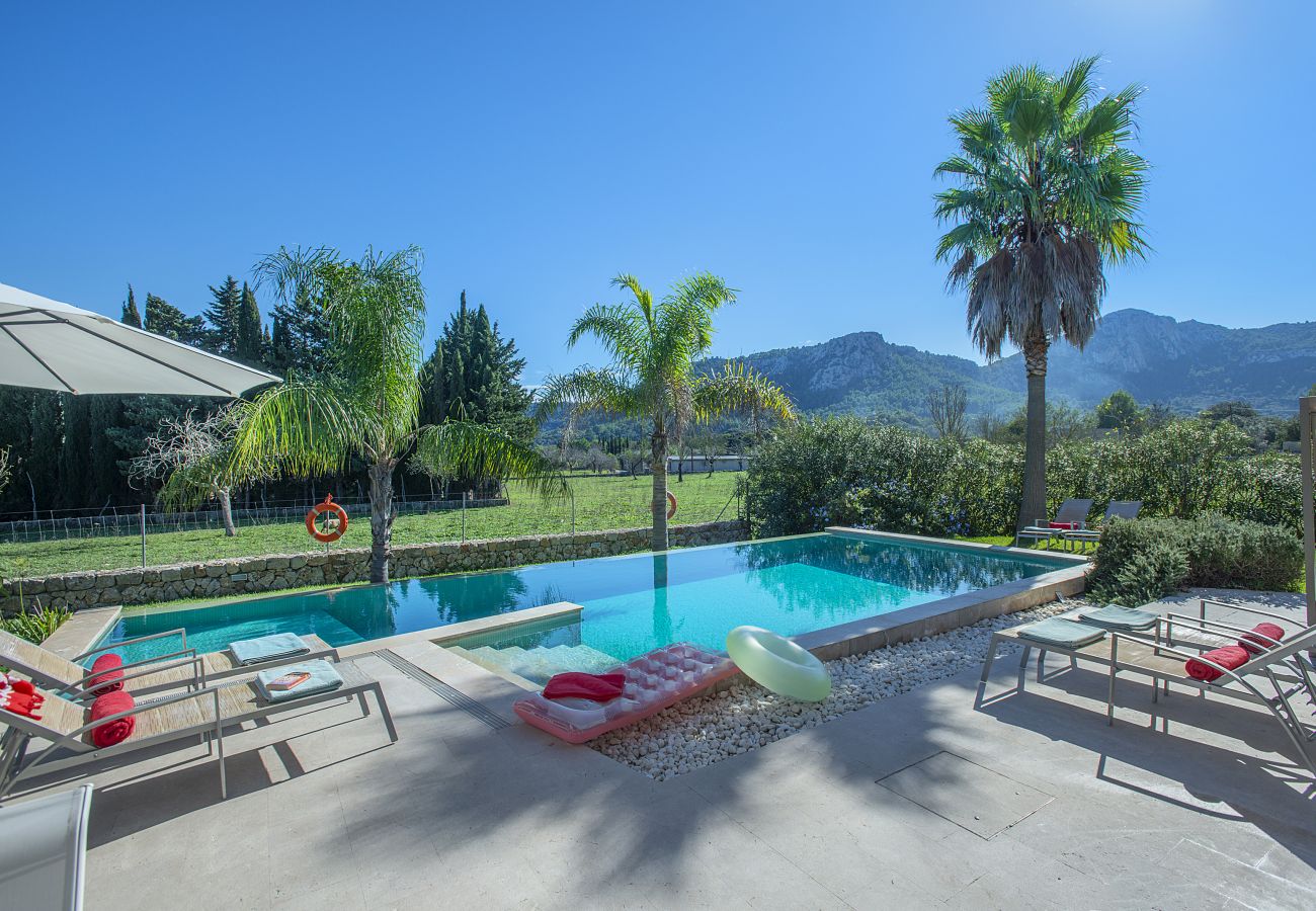 Villa en Pollensa - CHALET TEREU - RETIRO DE LUJO CON VISTAS A LA MONTAÑA